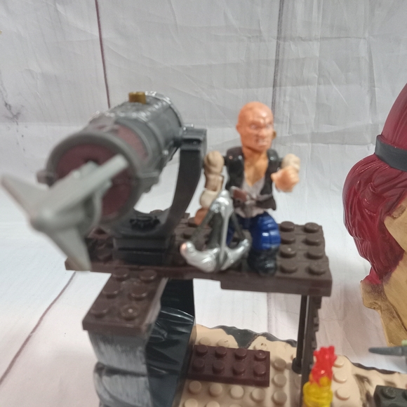 Mega blok Vintage Mega Bloks Pyrates Coffer Trap Incomplete - Picture 7 of 10